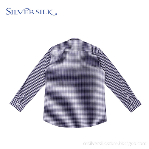 Trendy children poly cotton new model shirts boys